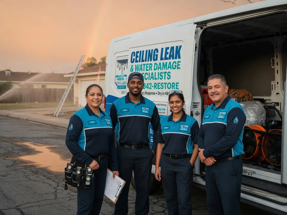 Ceiling Leak Cleanup company in Sunset Beach, CA