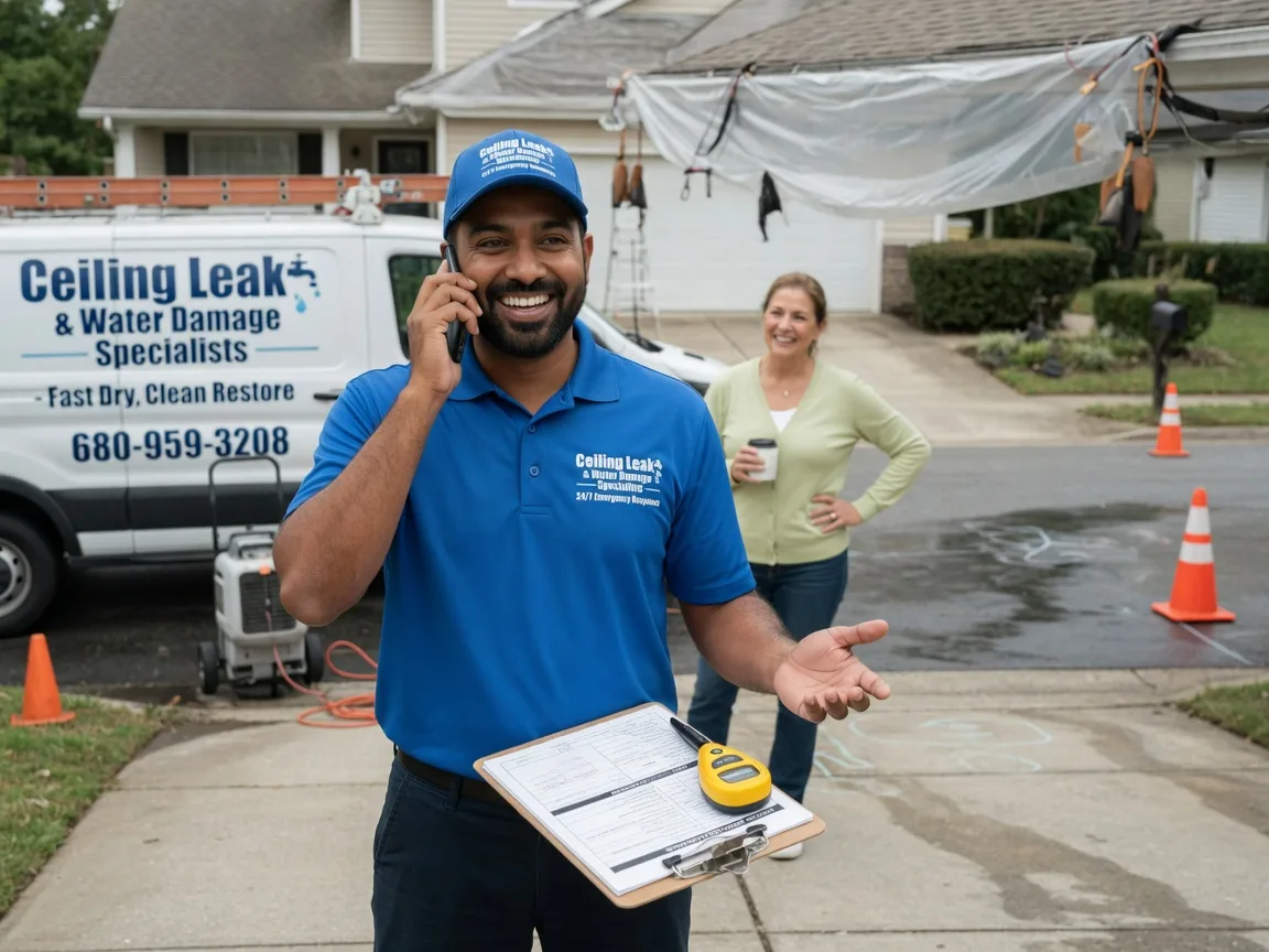 Ceiling Leak Cleanup Sunset Beach, CA FAQs